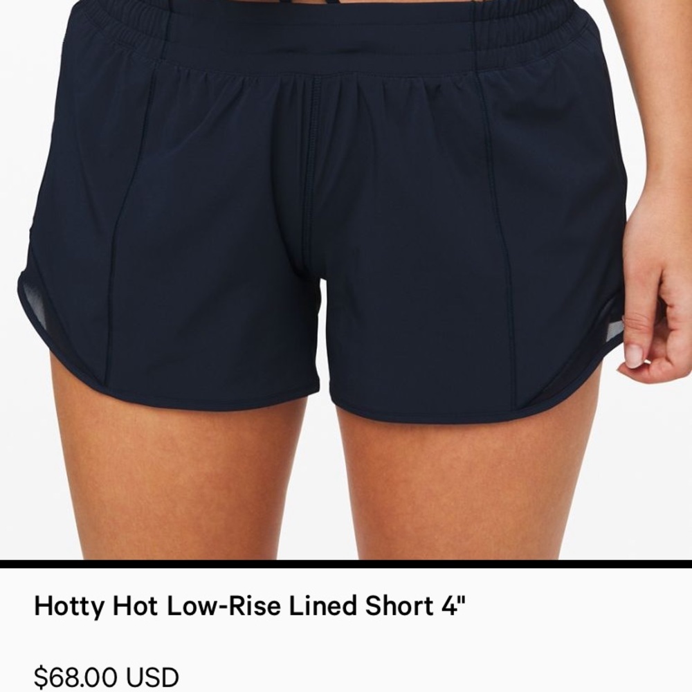 LuluLemon Hotty Hot Shorts